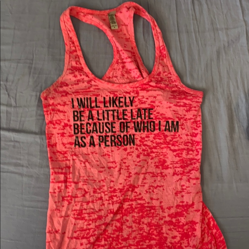 Graphic tank top